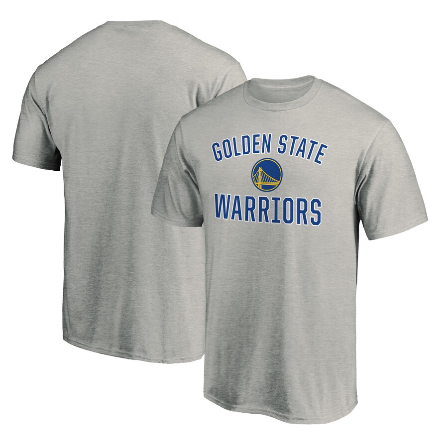 Men's Golden State Warriors  Heather Gray Victory Arch T-Shirt - Puhuasuan