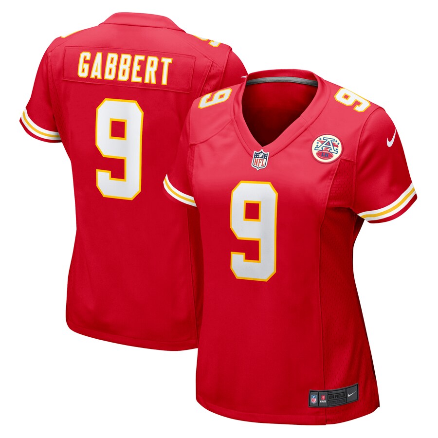 Women's Kansas City Chiefs Blaine Gabbert Nike Red Game Jersey - Puhuasuan