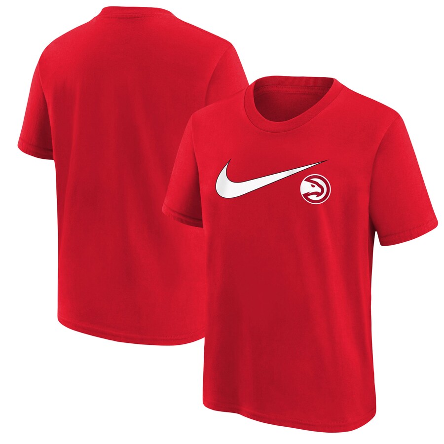 Youth Atlanta Hawks Nike Red Swoosh T-Shirt - Puhuasuan