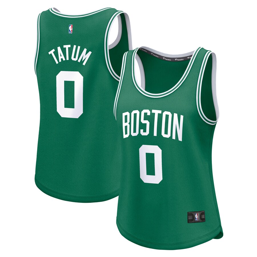 Women's Boston Celtics Jayson Tatum Fanatics Kelly Green Fast Break Player Jersey - Icon Edition - Puhuasuan