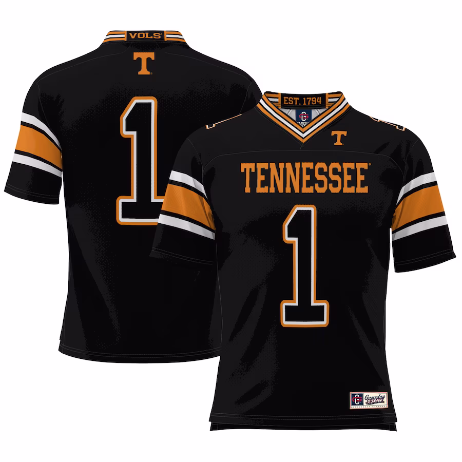#1 Tennessee Volunteers GameDay Greats Football Jersey - Cardinal - Puhuasuan