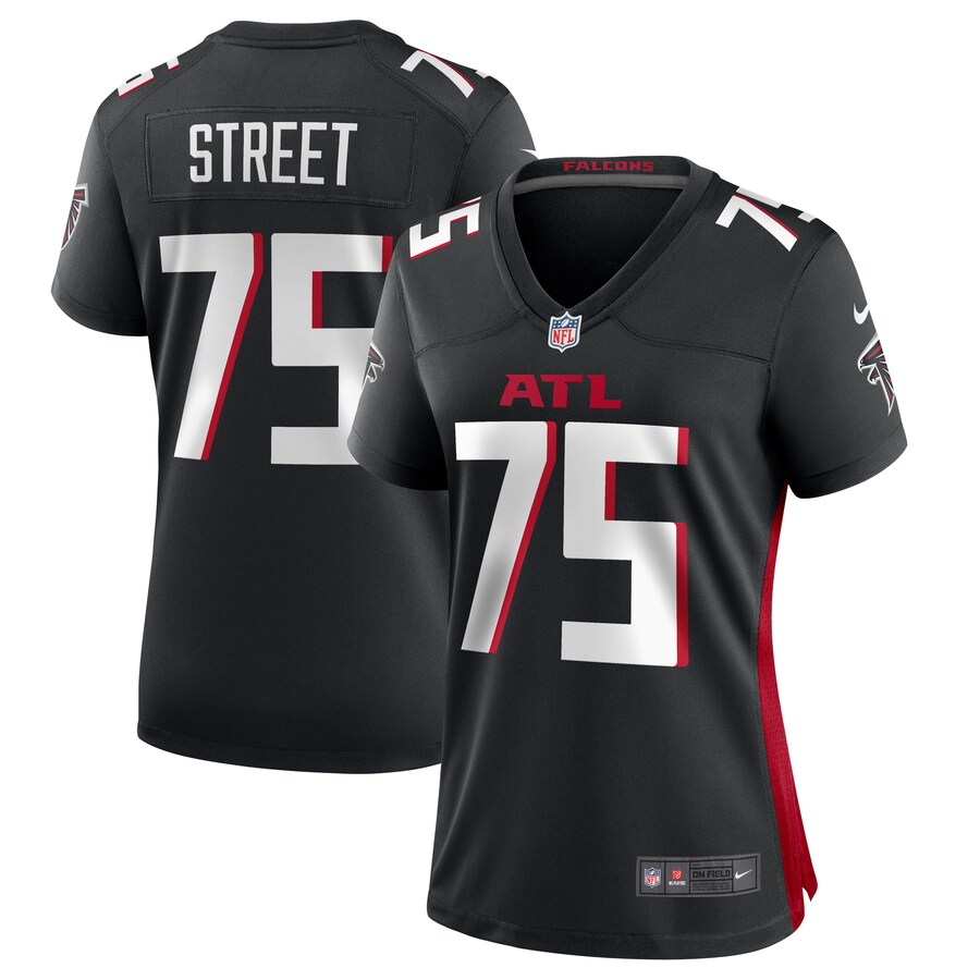 Women's Atlanta Falcons Kentavius Street Nike  Black  Game Jersey - Puhuasuan