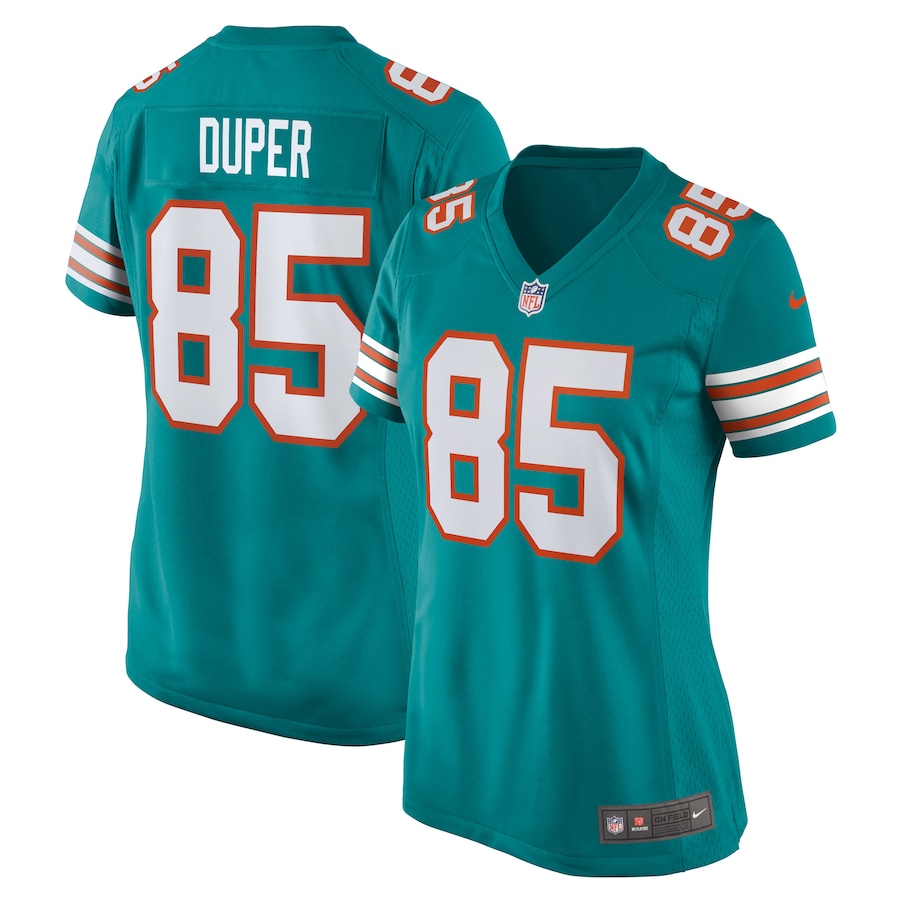 Women's Miami Dolphins Mark Duper Nike Aqua Retired Player Jersey - Puhuasuan