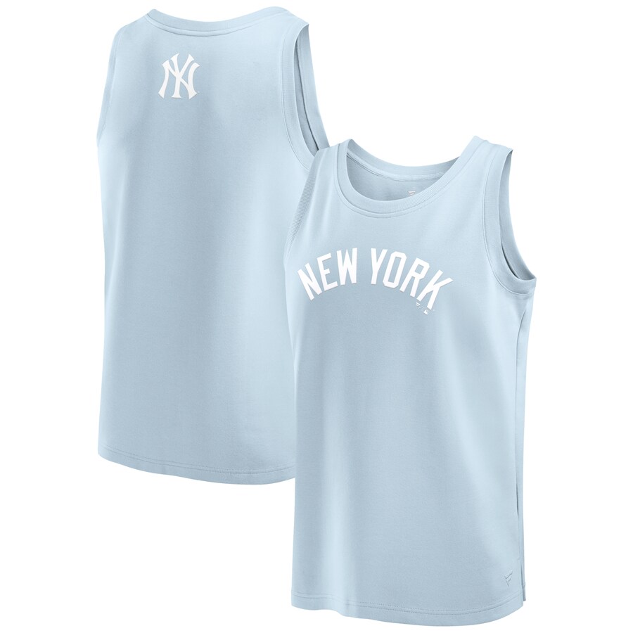 Men's New York Yankees Fanatics Light Blue Elements Tank Top - Puhuasuan