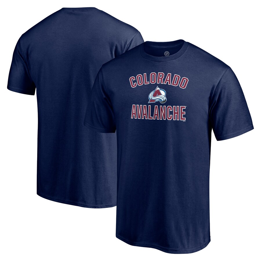 Men's Colorado Avalanche Navy Victory Arch Team T-Shirt - Puhuasuan