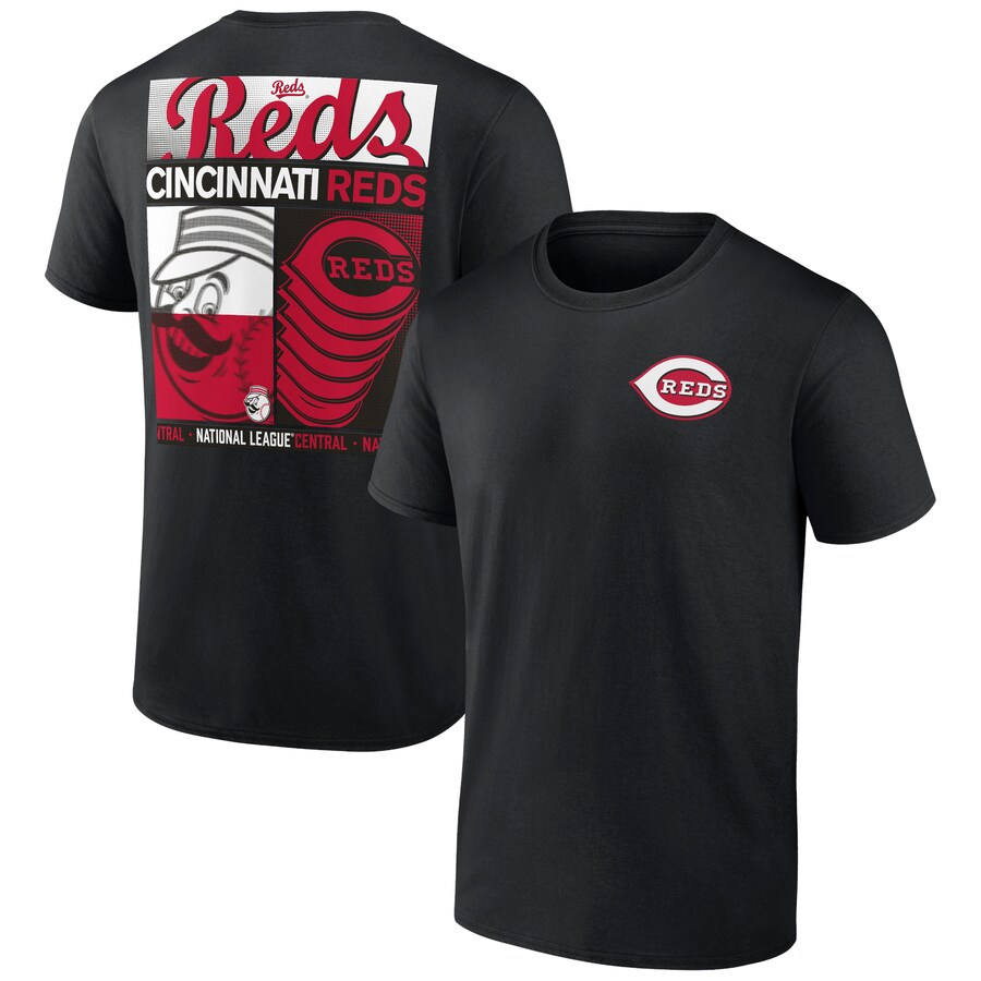Men's Cincinnati Reds Black In Good Graces T-Shirt - Puhuasuan