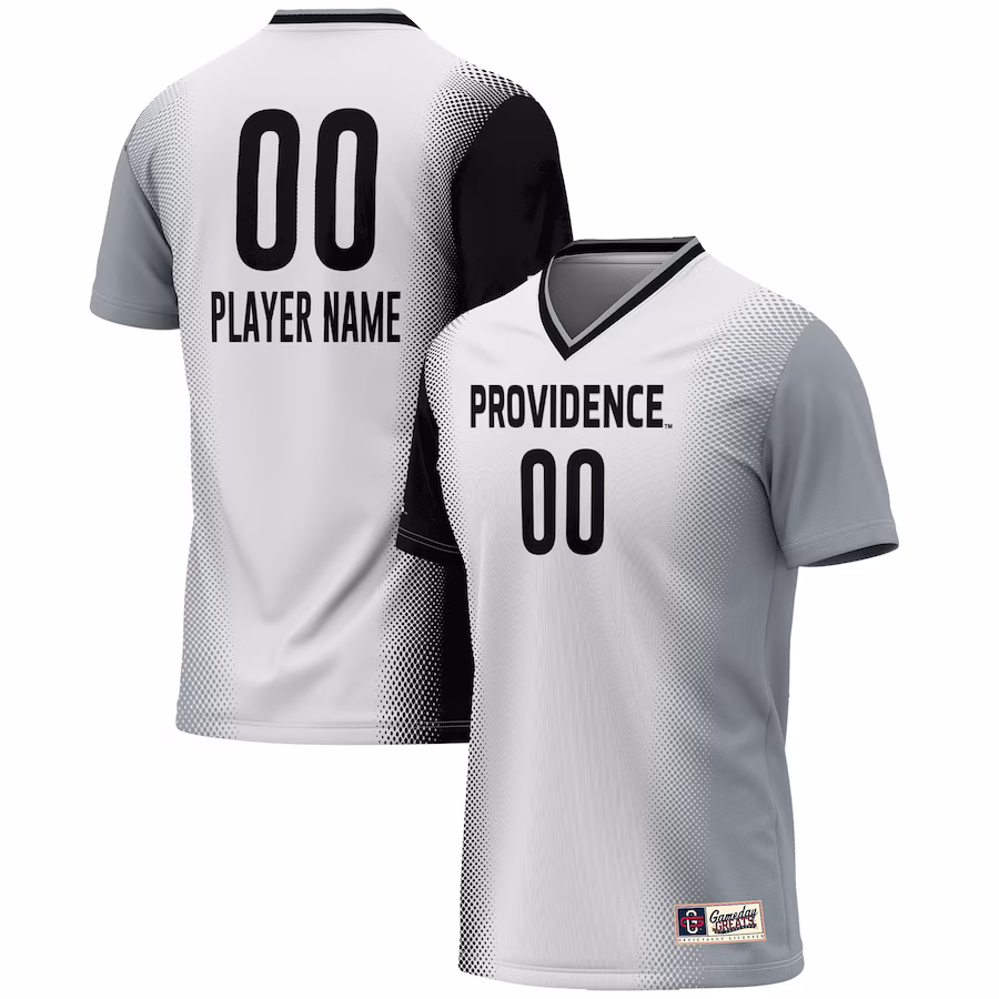 Providence Friars GameDay Greats Youth NIL Pick-A-Player Lightweight Women's Soccer Jersey - White - Puhuasuan