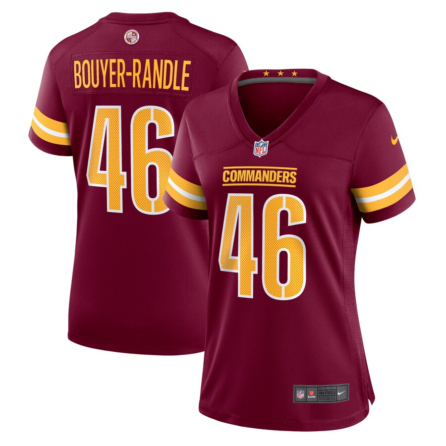Women's Washington Commanders Brandon Bouyer-Randle Nike Burgundy Game Jersey - Puhuasuan