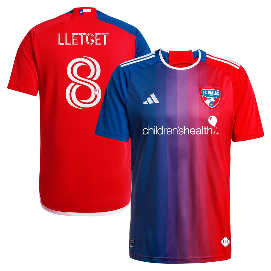 Men's FC Dallas Sebastian Lletget adidas Navy 2024 After Burner Replica Player Jersey - Puhuasuan