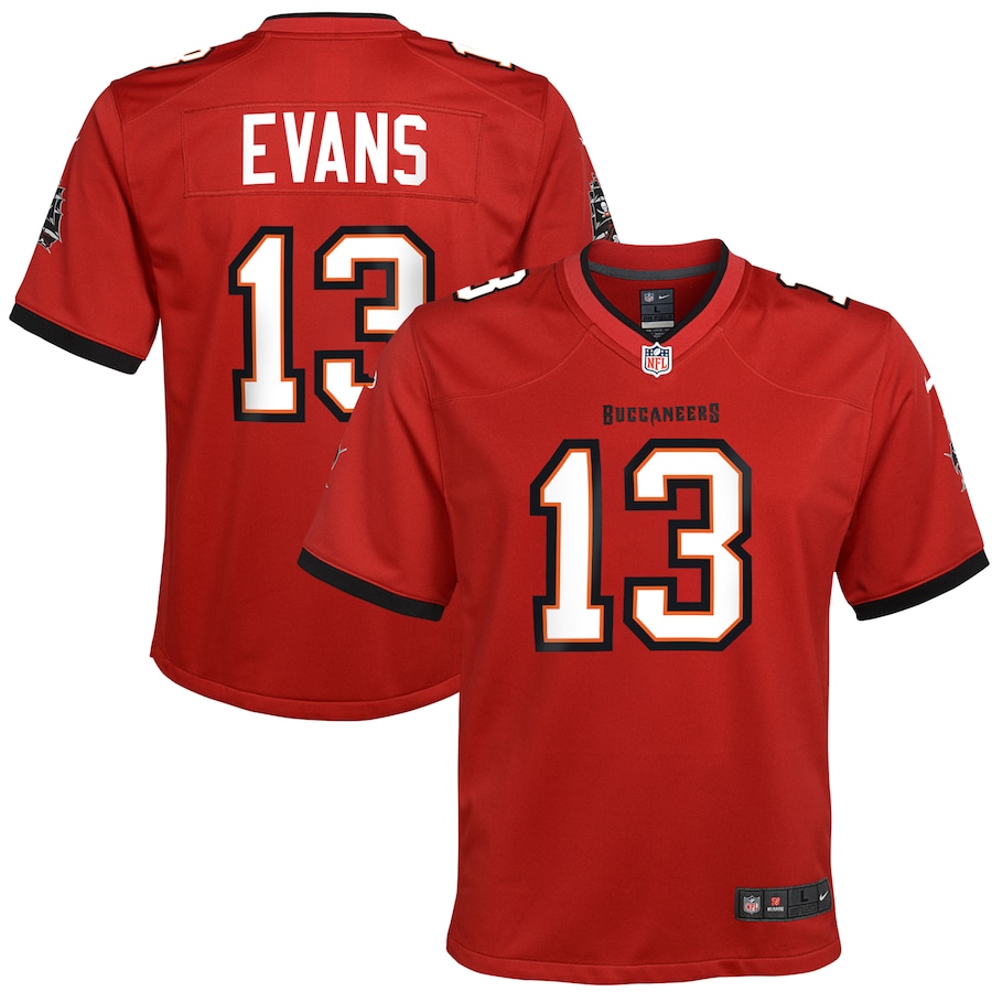Youth Tampa Bay Buccaneers Mike Evans Nike Red Game Jersey - Puhuasuan