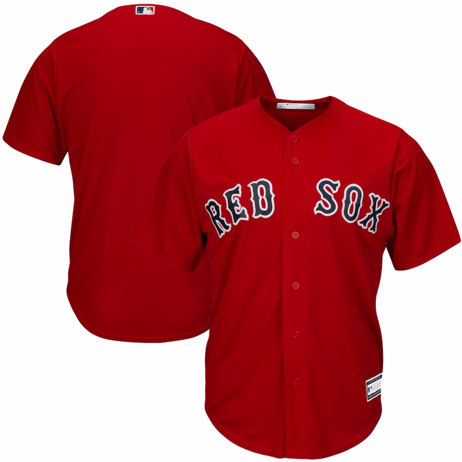Men's Boston Red Sox Red Big & Tall Replica Team Jersey - Puhuasuan