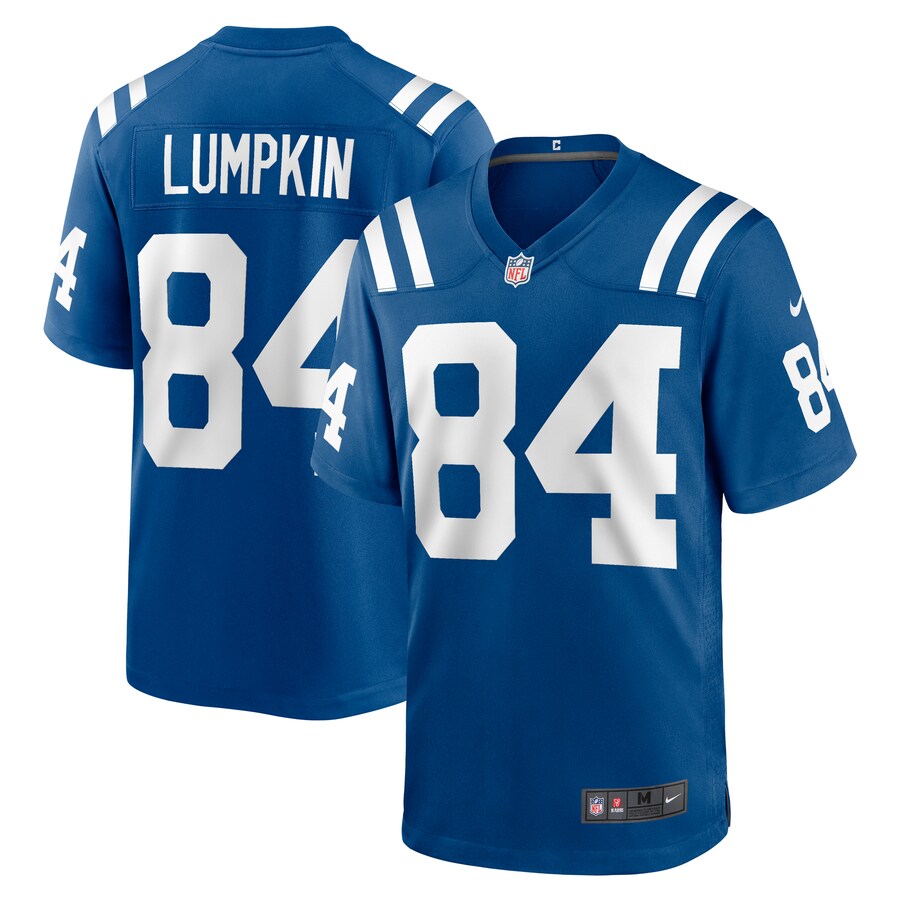 Men's Indianapolis Colts Johnny Lumpkin Nike  Royal Team Game Jersey - Puhuasuan