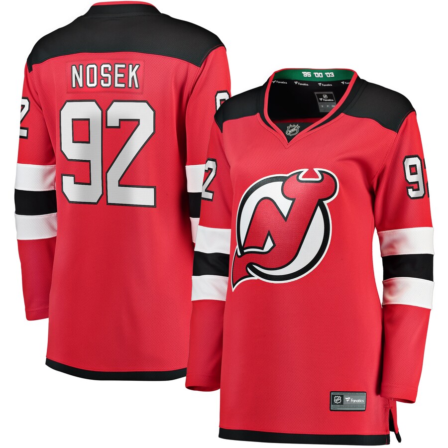 Women's New Jersey Devils Tomas Nosek Fanatics Branded Red Home Breakaway Player Jersey - Puhuasuan