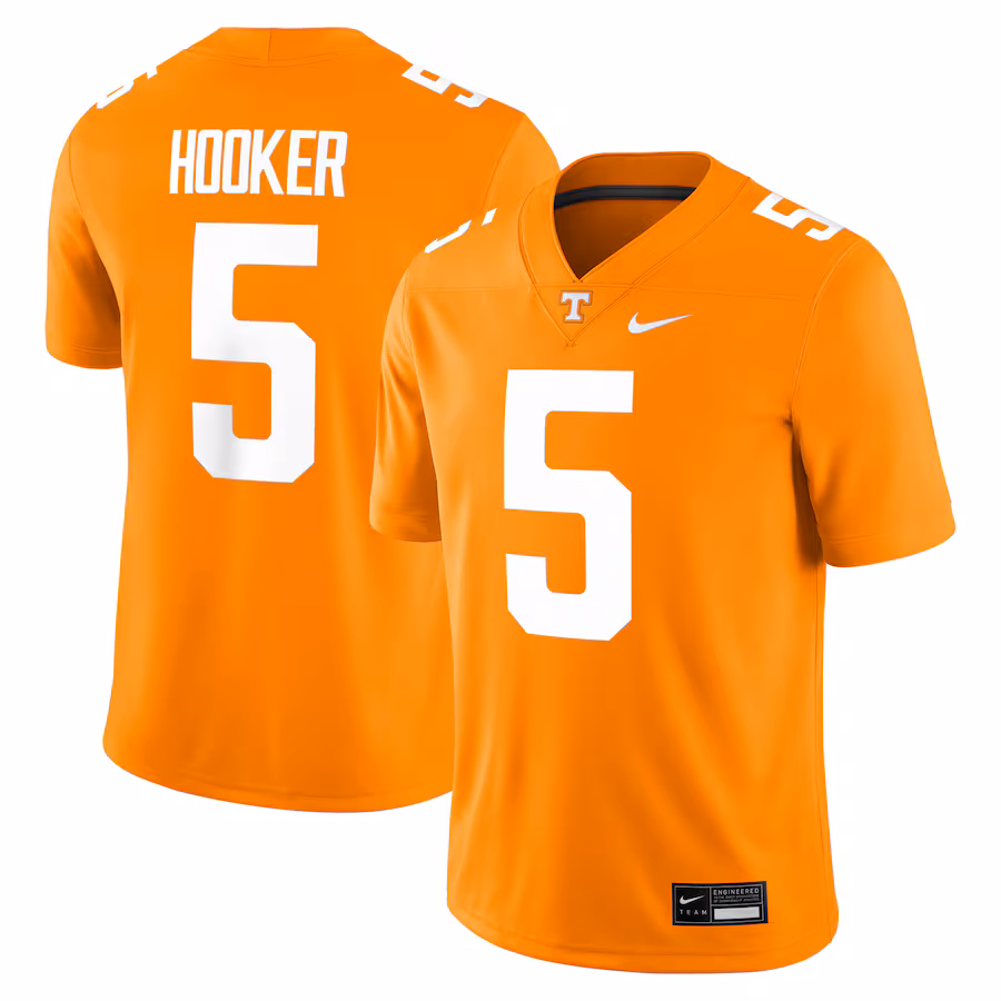 Men's Nike Hendon Hooker Tennessee Orange Tennessee Volunteers Player Game Jersey - Puhuasuan
