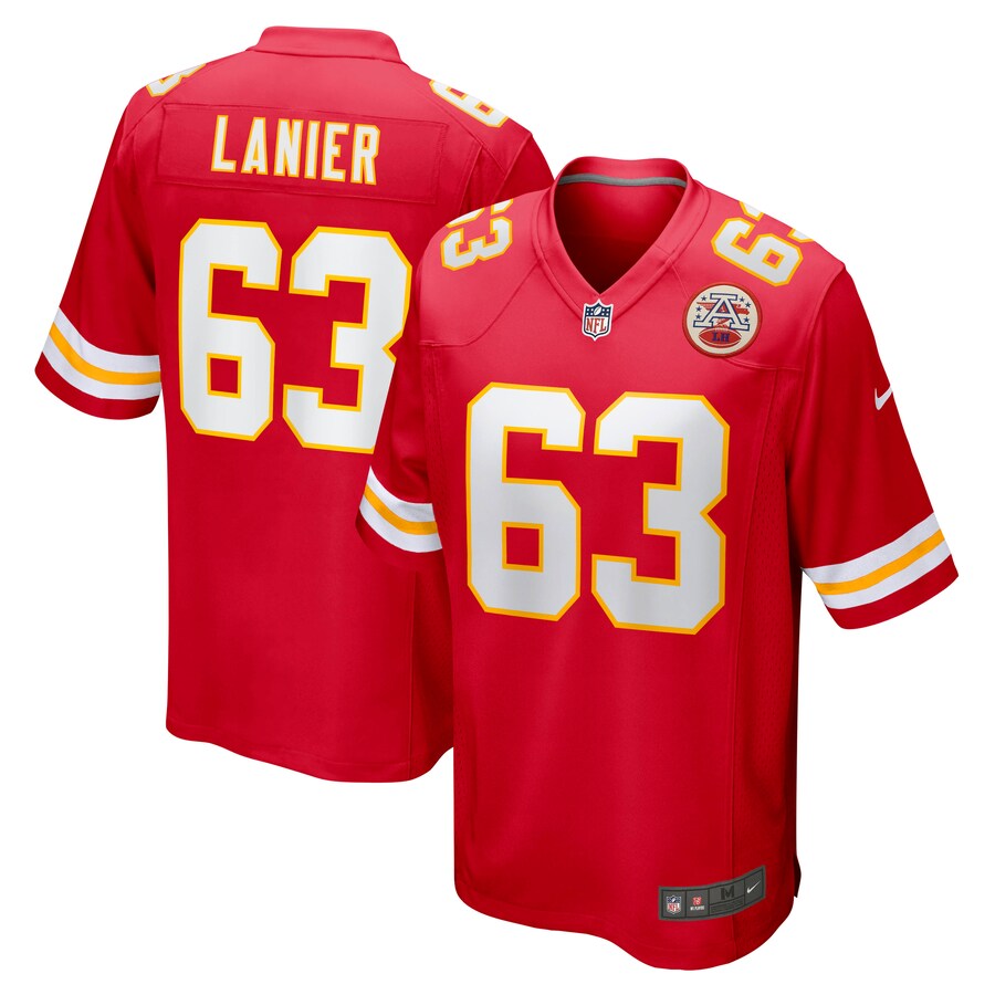 Men's Kansas City Chiefs Willie Lanier Nike Red Retired Player Jersey - Puhuasuan