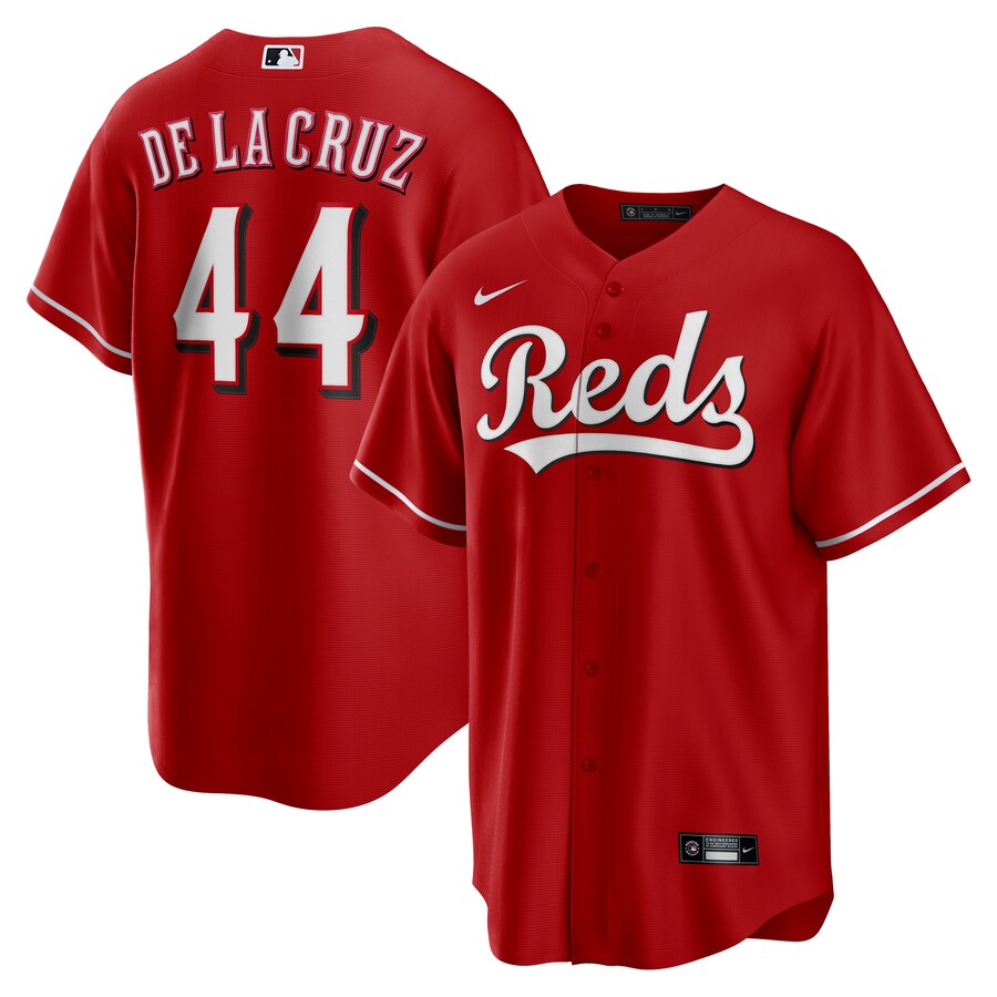 Men's Cincinnati Reds Elly De La Cruz Nike Red Alternate Replica Jersey - Puhuasuan