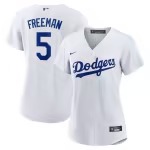 Women's Los Angeles Dodgers Freddie Freeman Nike White Replica Player Jersey - Puhuasuan