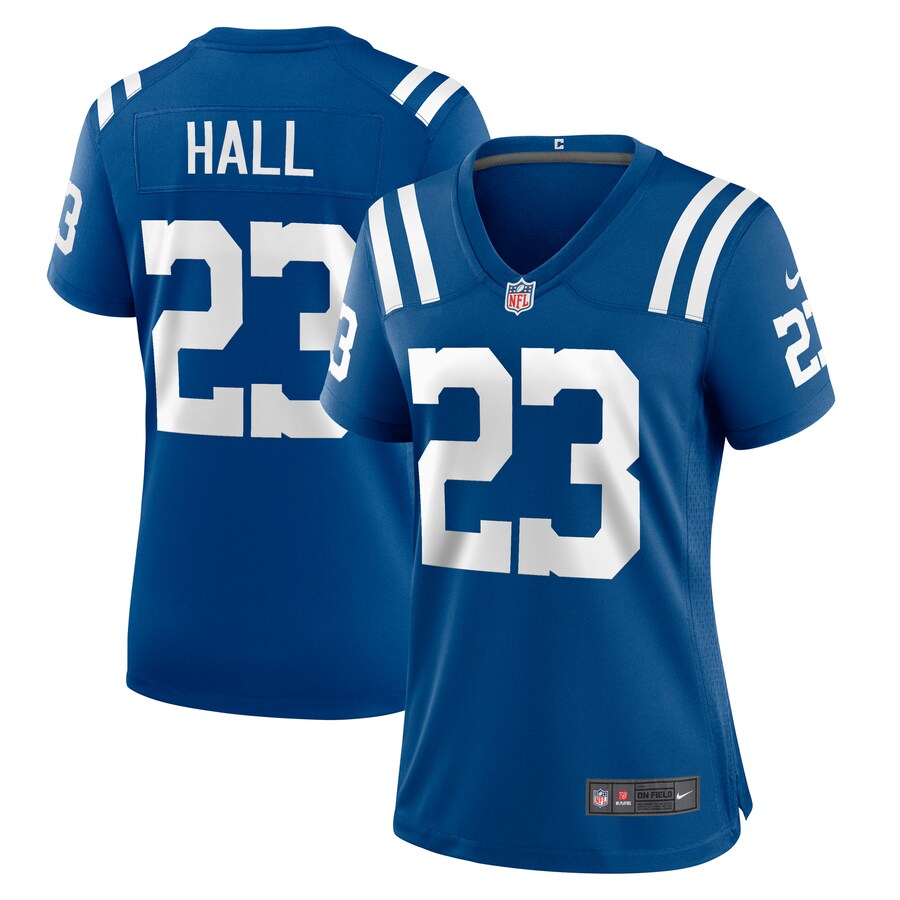 Women's Indianapolis Colts Darren Hall Nike  Royal Team Game Jersey - Puhuasuan