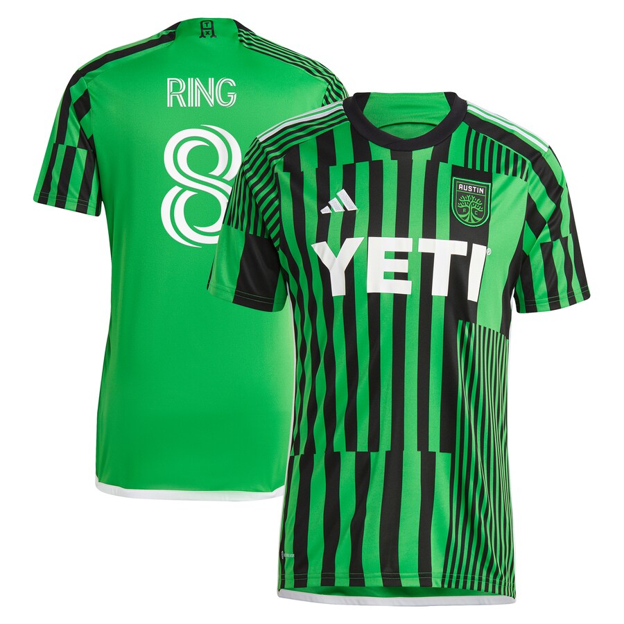 Men's Austin FC Alexander Ring adidas Green 2024 Las Voces Kit Replica Player Jersey - Puhuasuan