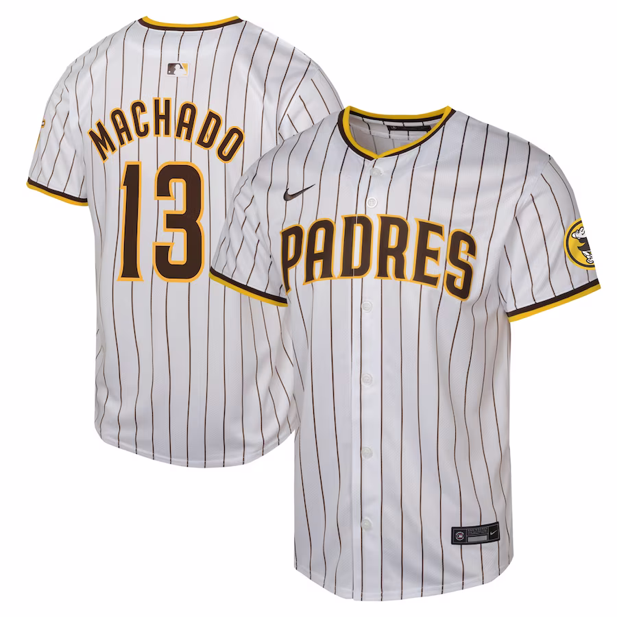 Youth San Diego Padres Manny Machado Nike White Home Limited Player Jersey - Puhuasuan