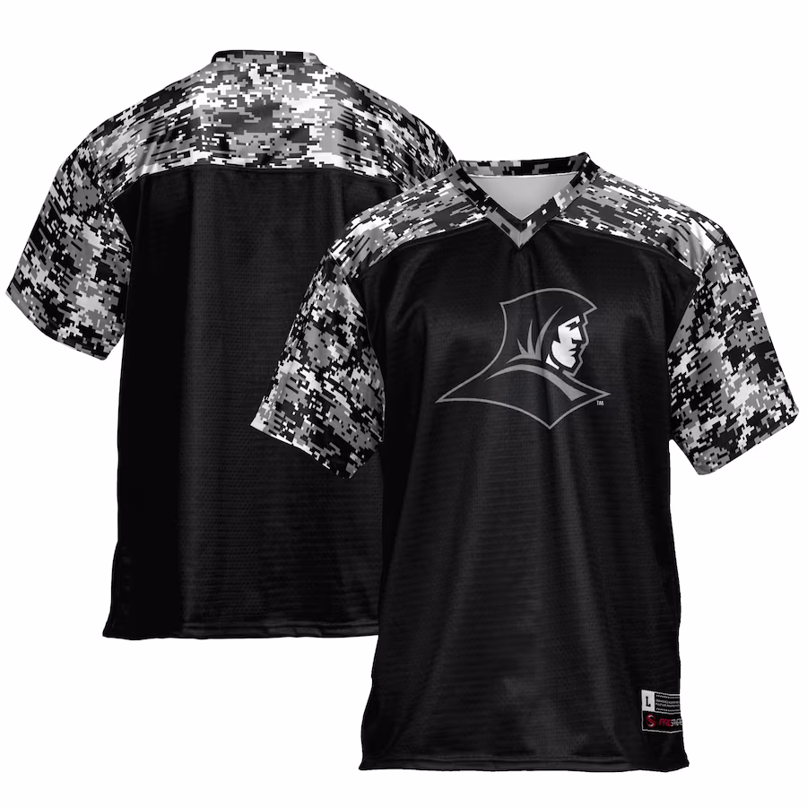 Providence Friars GameDay Greats Camo Football Jersey - Black - Puhuasuan