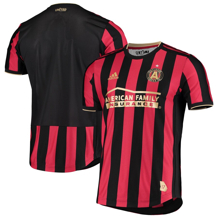 Men's Atlanta United FC adidas Red Authentic Primary Team Jersey - Puhuasuan