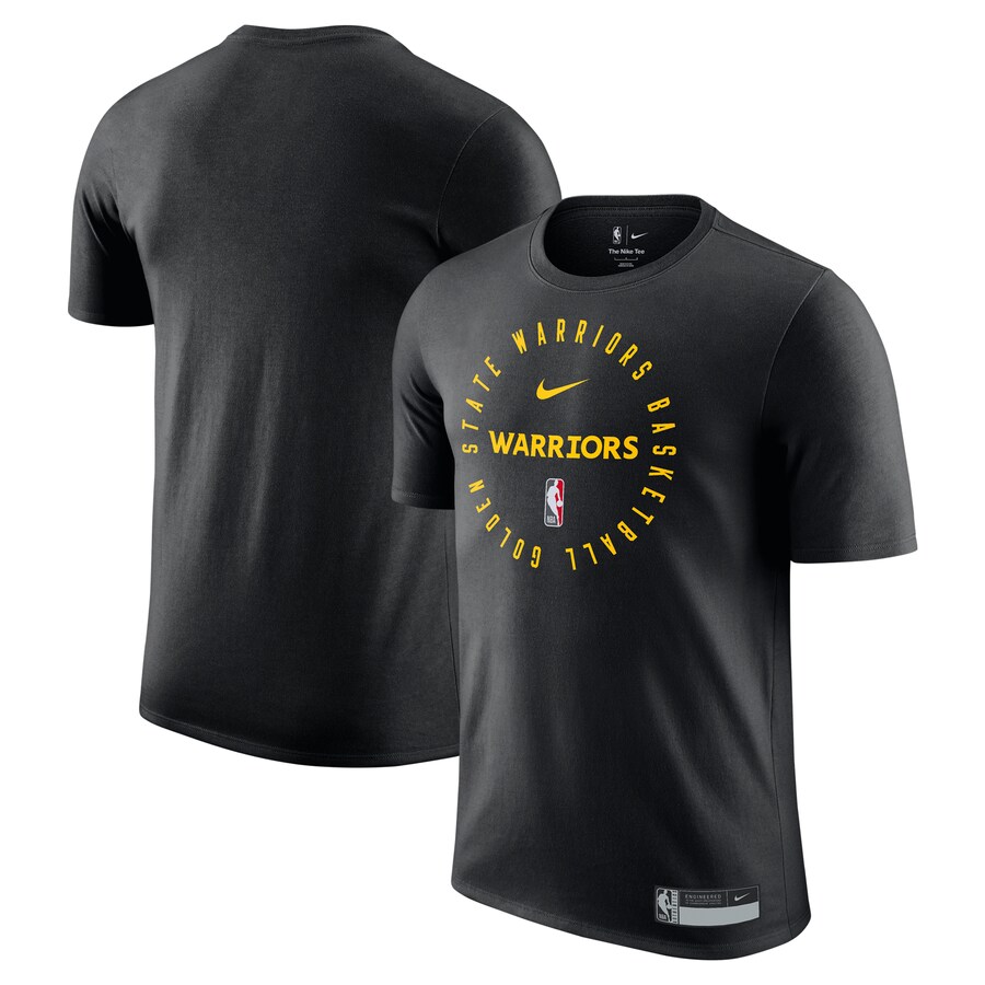 Men's Golden State Warriors Nike Black 2024/25 Legend On-Court Practice Performance T-Shirt - Puhuasuan