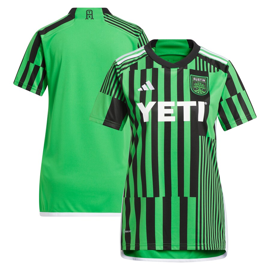 Women's Austin FC adidas Green 2023 Las Voces Kit Replica Jersey - Puhuasuan
