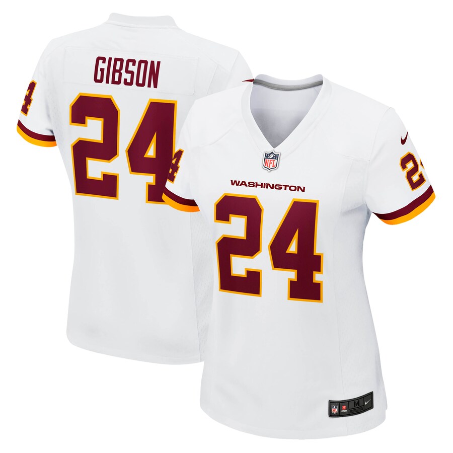 Women's Washington Football Team Antonio Gibson Nike White Game Jersey - Puhuasuan