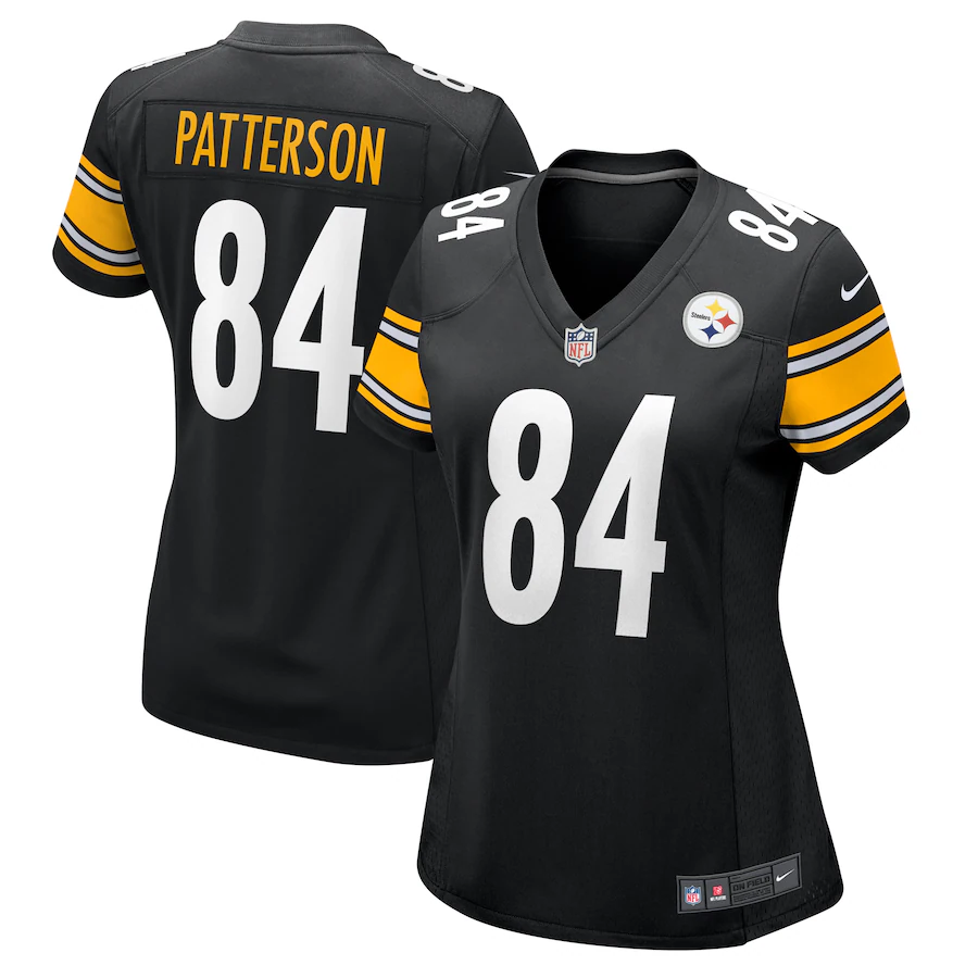 Women's Pittsburgh Steelers Cordarrelle Patterson Nike Black Game Jersey - Puhuasuan