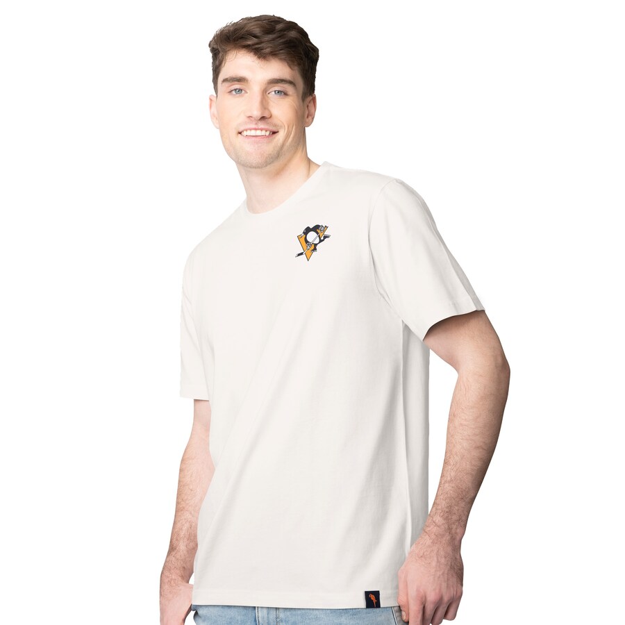 Men's Pittsburgh Penguins Margaritaville Cream Time Flies T-Shirt - Puhuasuan