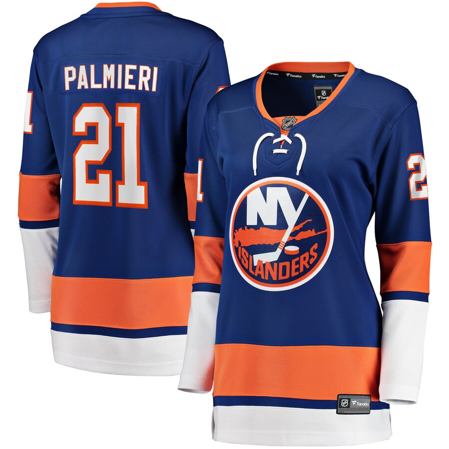 Women's New York Islanders Kyle Palmieri Fanatics Branded Royal 2017/18 Home Breakaway Replica Jersey - Puhuasuan