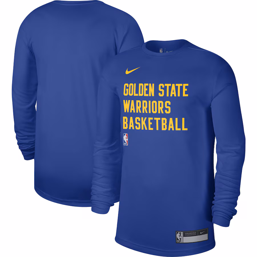 Unisex Golden State Warriors Nike Royal 2023/24 Legend On-Court Practice Long Sleeve T-Shirt - Puhuasuan