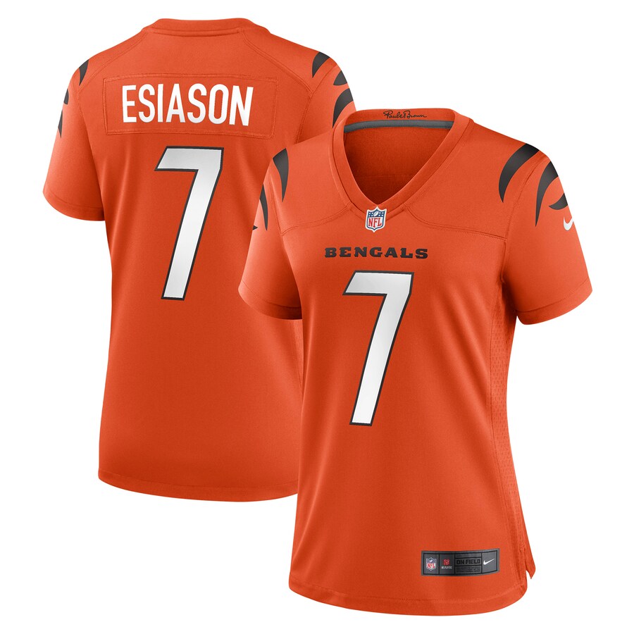 Women's Cincinnati Bengals Boomer Esiason Nike Orange Retired Game Jersey - Puhuasuan
