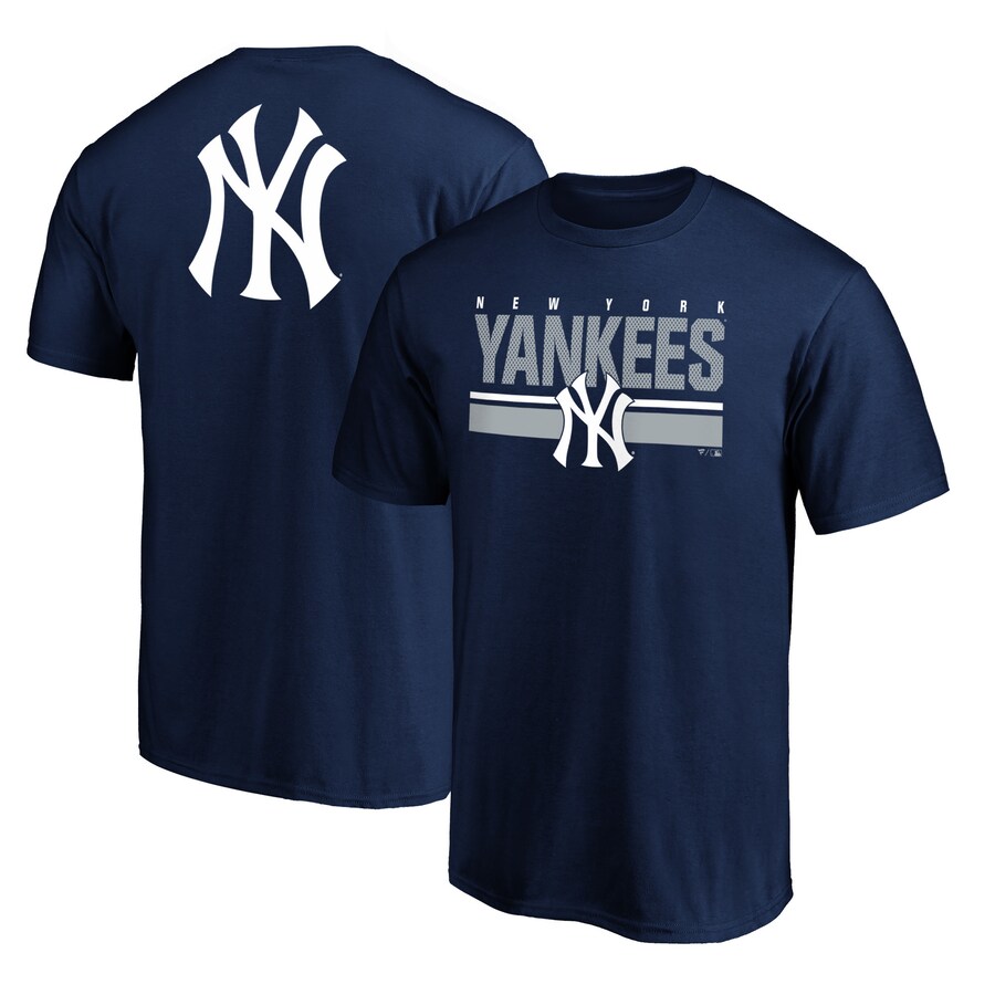 Men's New York Yankees Navy End Game Team Logo T-Shirt - Puhuasuan