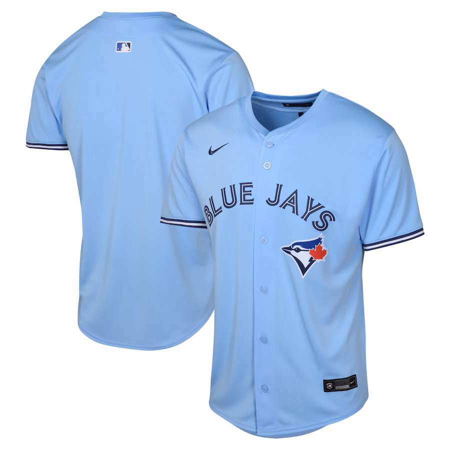 Youth Toronto Blue Jays Nike Powder Blue Alternate Limited Jersey - Puhuasuan