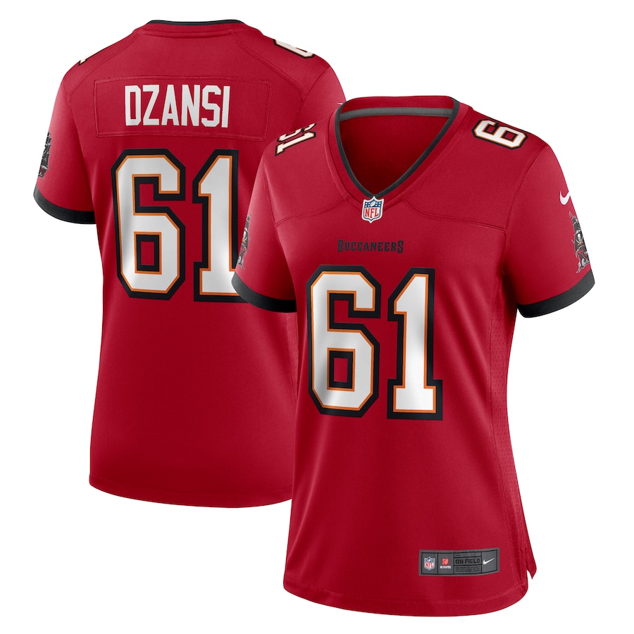 Women's Tampa Bay Buccaneers Silas Dzansi Nike Red Game Jersey - Puhuasuan