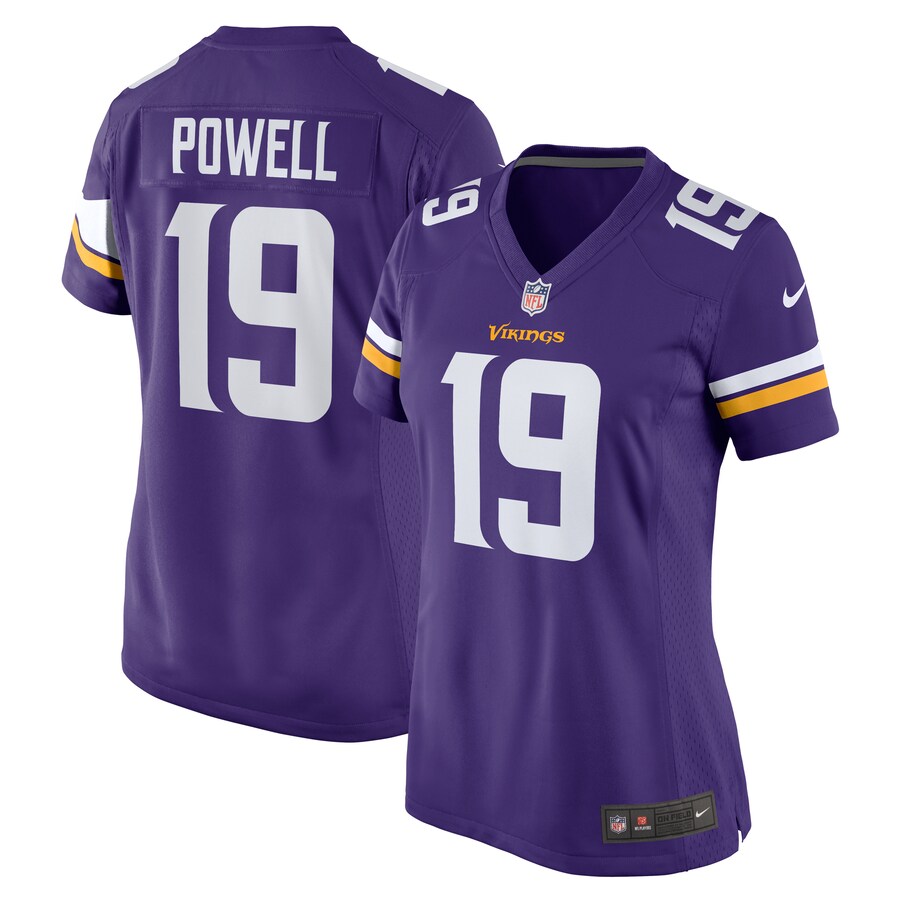 Women's Minnesota Vikings Brandon Powell Nike Purple Game Jersey - Puhuasuan