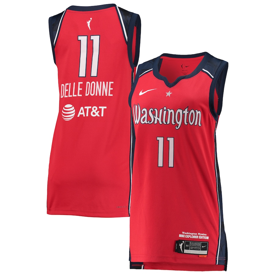 Women's Washington Mystics Elena Delle Donne Nike Red 2021 Explorer Edition Victory Player Jersey - Puhuasuan
