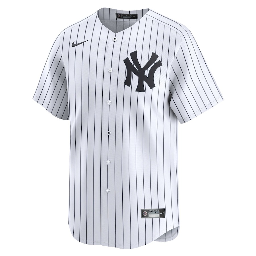 Youth New York Yankees Aaron Judge Nike White Limited Player Jersey - Puhuasuan