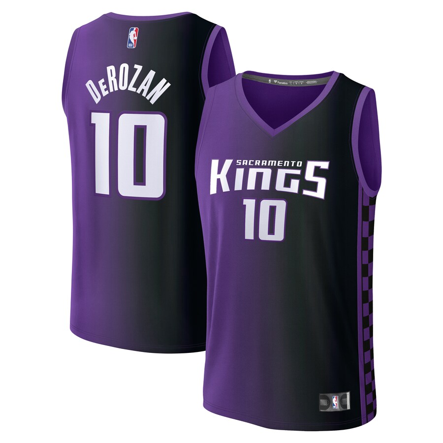 Men's Sacramento Kings DeMar DeRozan Fanatics Purple Fast Break Replica Jersey - Statement Edition - Puhuasuan