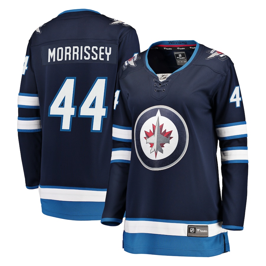 Women's Winnipeg Jets Josh Morrissey Fanatics Navy Breakaway Jersey - Puhuasuan