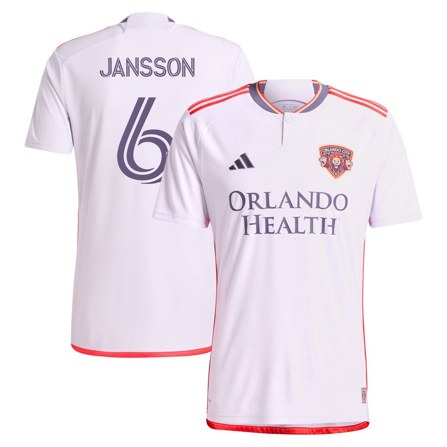 Men's Orlando City SC Robin Jansson adidas Purple 2024 Legacy Kit Replica Player Jersey - Puhuasuan
