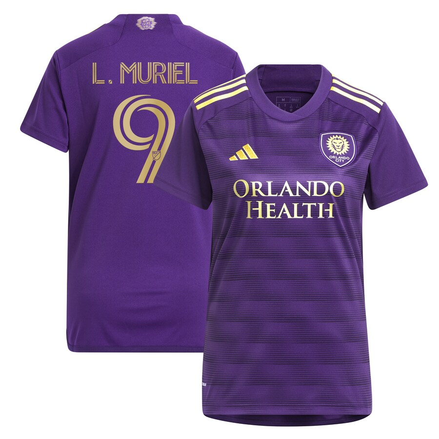 Women's Orlando City SC Luis Muriel adidas Purple 2024 The Wall Kit Replica Player Jersey - Puhuasuan