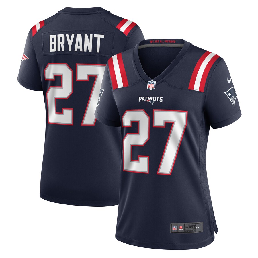 Women's New England Patriots Myles Bryant Nike Navy Game Player Jersey - Puhuasuan