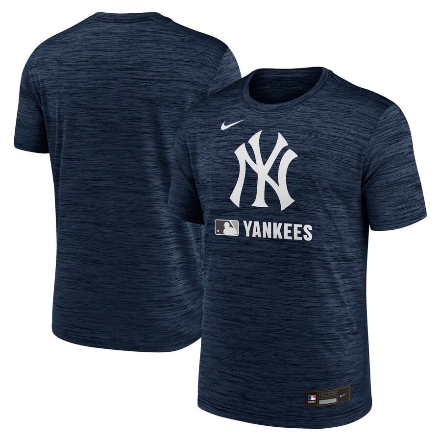 Men's New York Yankees Nike Navy Authentic Collection Velocity Performance Practice T-Shirt - Puhuasuan