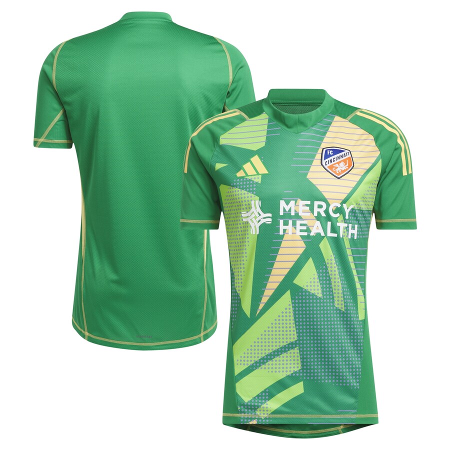 Men's FC Cincinnati adidas Green 2024 Goalkeeper Jersey - Puhuasuan