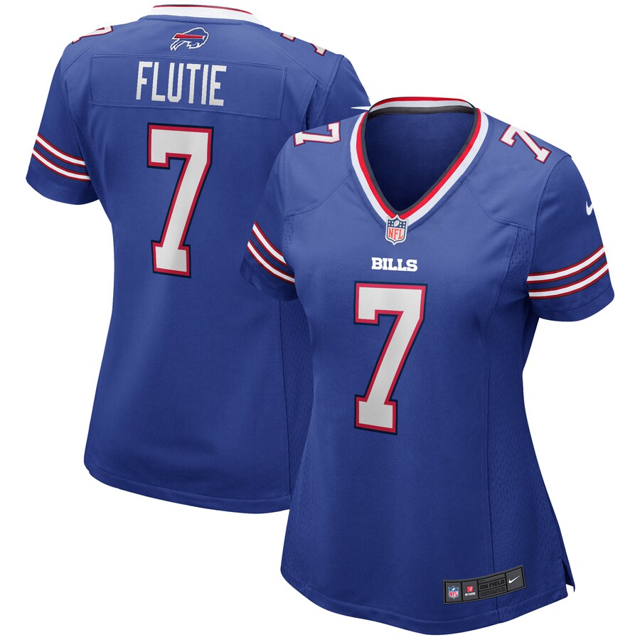 Women's Buffalo Bills Doug Flutie Nike Royal Game Retired Player Jersey - Puhuasuan