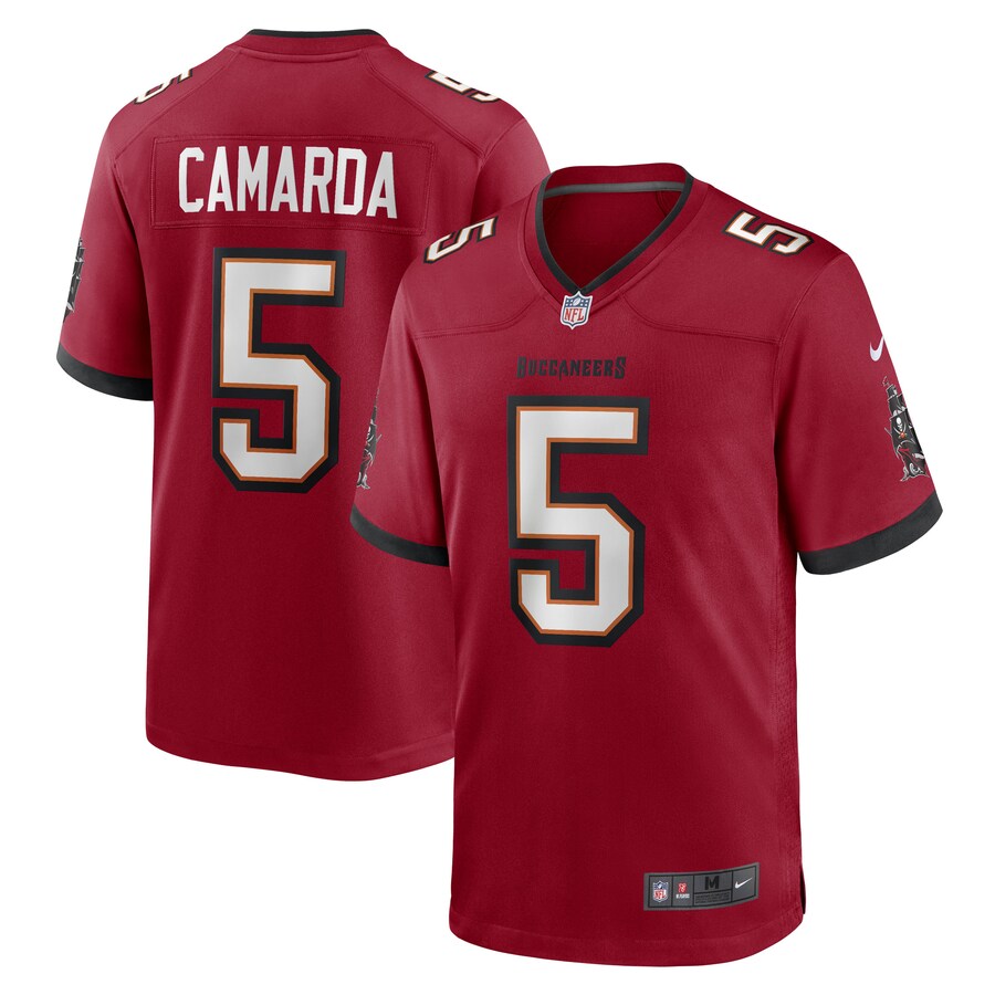 Men's Tampa Bay Buccaneers Jake Camarda Nike Red Game Player Jersey - Puhuasuan
