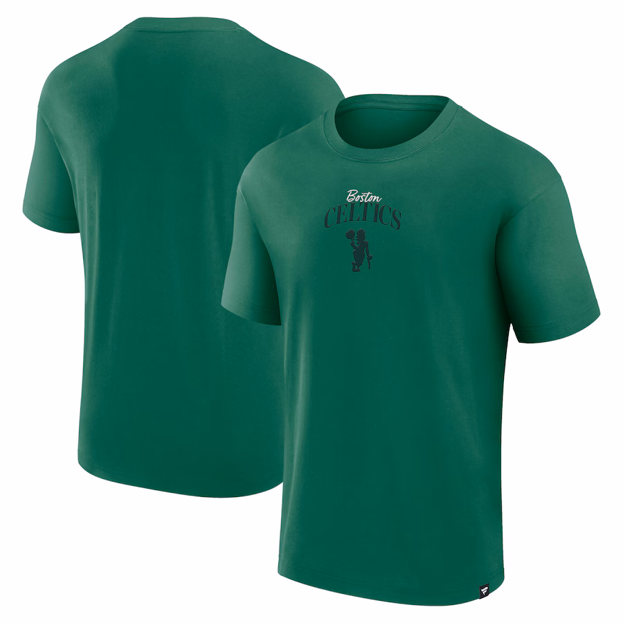 Men's Boston Celtics  Fanatics Kelly Green Crossover Collection Full Court Press T-Shirt - Puhuasuan